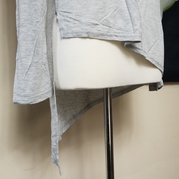 NWT Haute Hippie Asymmetrical Long Sleeve Top - Picture 3 of 6